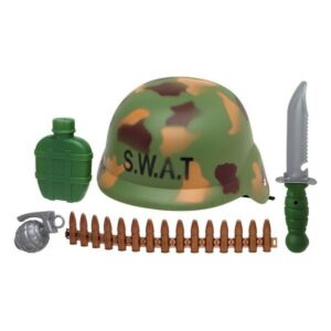 Politisæt Heroes 38368 (5 pcs) Grøn Camouflage 33 x 28 cm