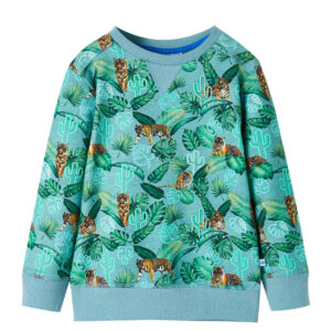 Børne-sweatshirt i melankron, str. 116