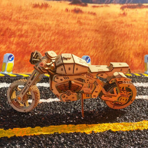 3D træpuslespil, motorcykel model-byggesæt