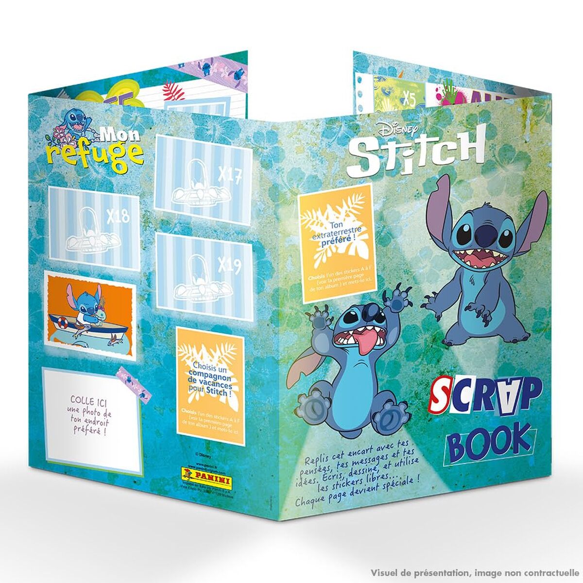 Chrom-album Panini STITCH Fransk – billede 5