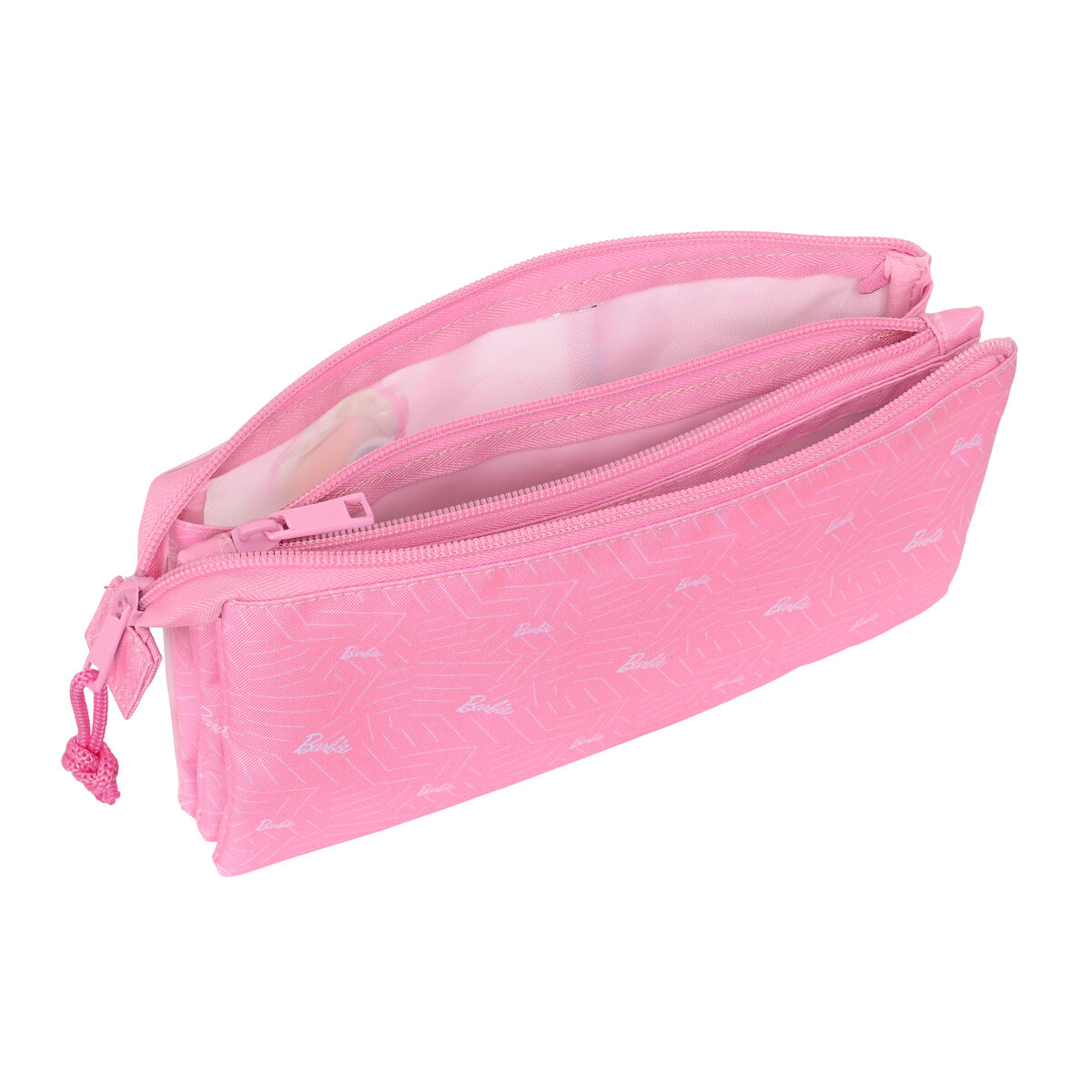 Tredobbelt bæretaske Barbie Girl Pink – billede 2