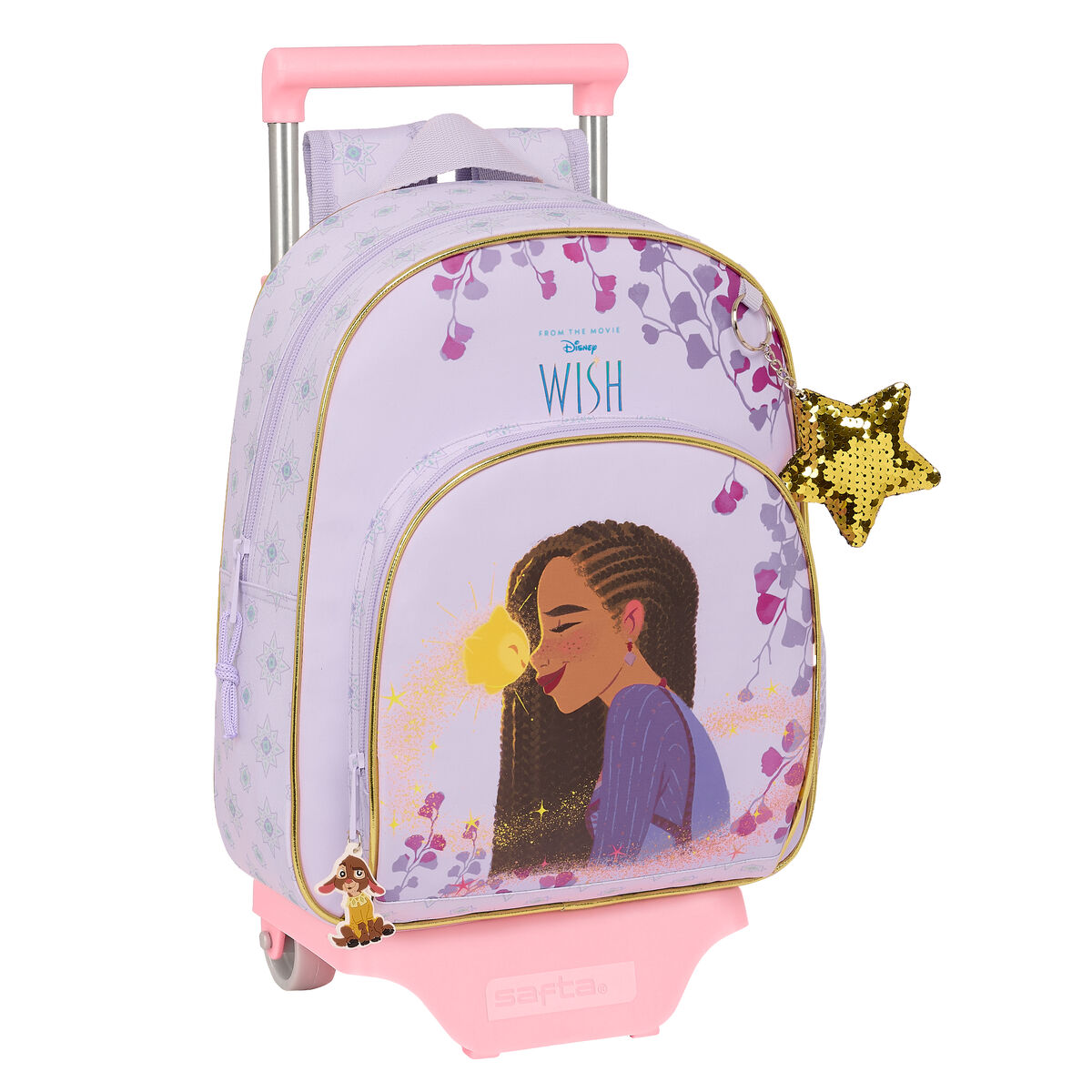 Skolerygsæk med Hjul Wish Syren 28 x 34 x 10 cm – billede 1