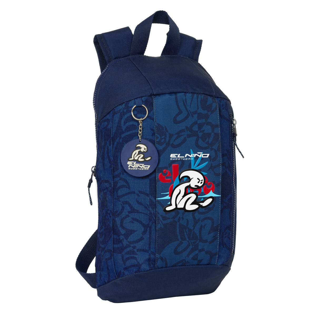 Rygsæk El Niño Paradise Mini Marineblå 22 x 39 x 10 cm – billede 1