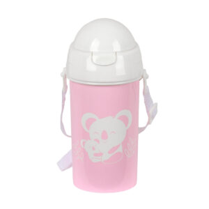 Vandflaske Safta Koala Pink PVC 500 ml