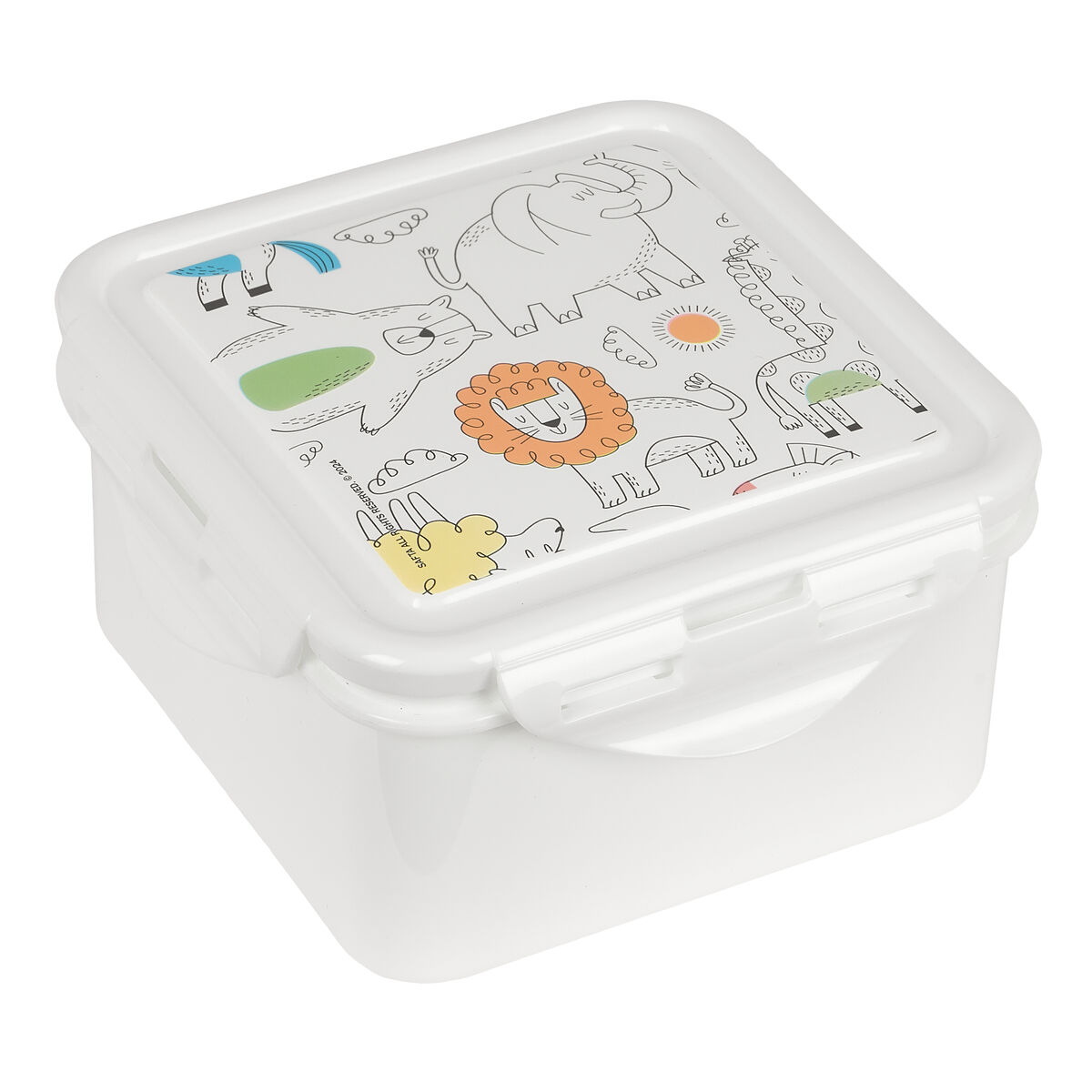 Madkasse Safta Zoo Beige 13 x 7.5 x 13 cm