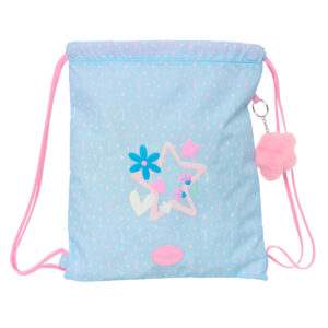 Rygsæk med Snore BlackFit8 Smile Blå Pink 35 x 40 x 1 cm