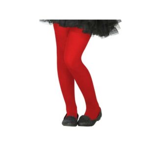 Kostume nylonstrømper 59289 Rød Kostume Pige (Refurbished A)