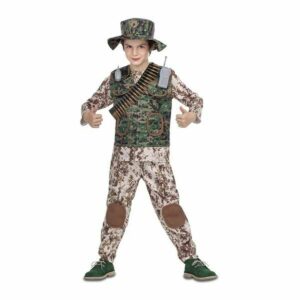 Kostume til børn My Other Me Camouflage 7-9 år