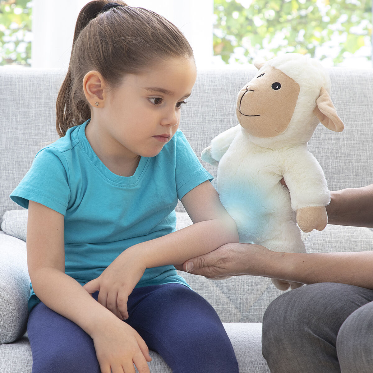 Plysbamse får med varme og kuldeeffekt – billede 3