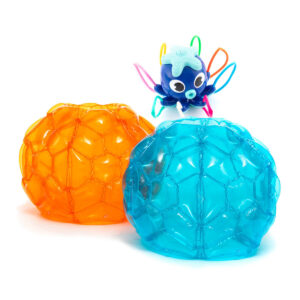 Pack Gigantiske oppustelige bumper ball og Legetøjs vandsprinkler InnovaGoods